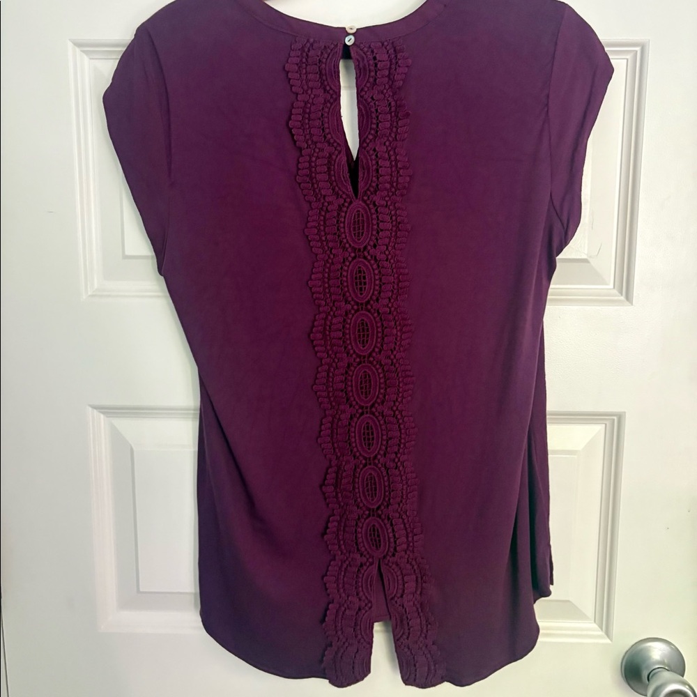 Daniel Rainn Women’s Quinn Cap Sleeve Top - Picture 2 of 7